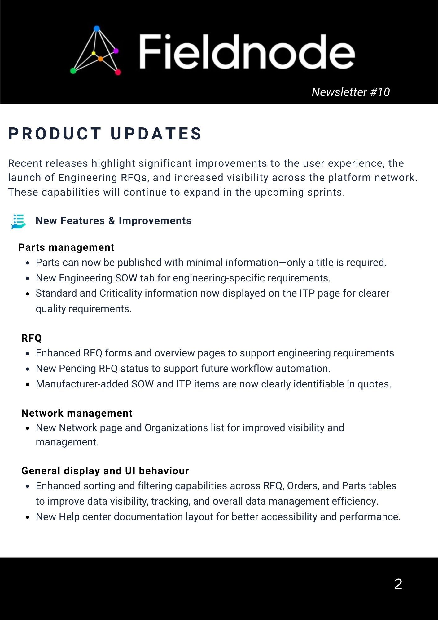 Newsletter #10 screenshot 2