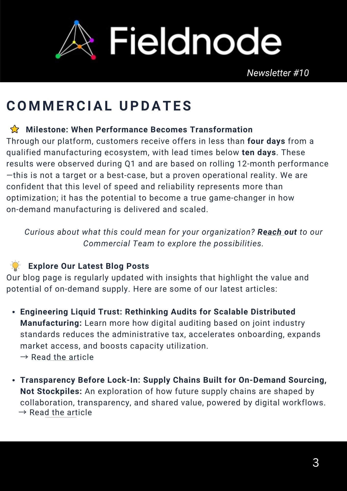 Newsletter #10 screenshot 3