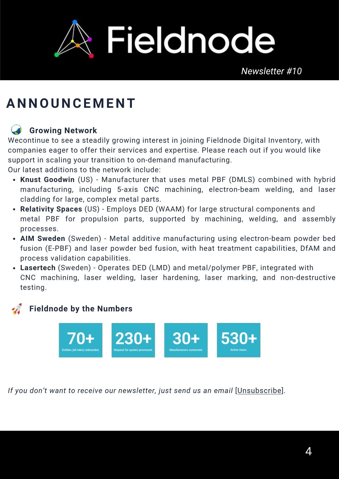 Newsletter #10 screenshot 4