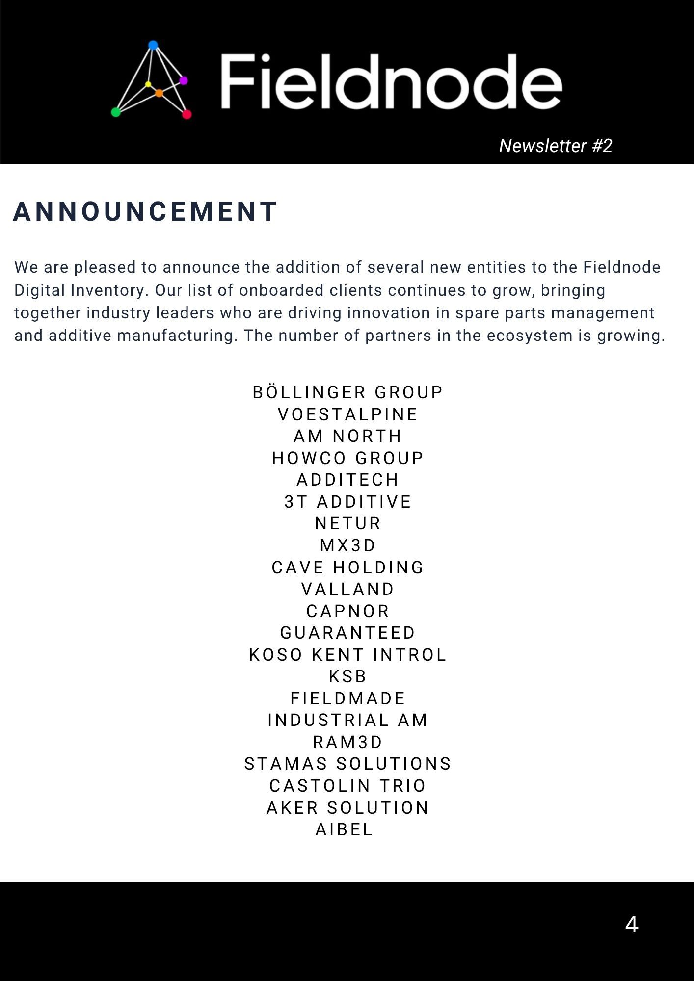 Newsletter #2 screenshot 4