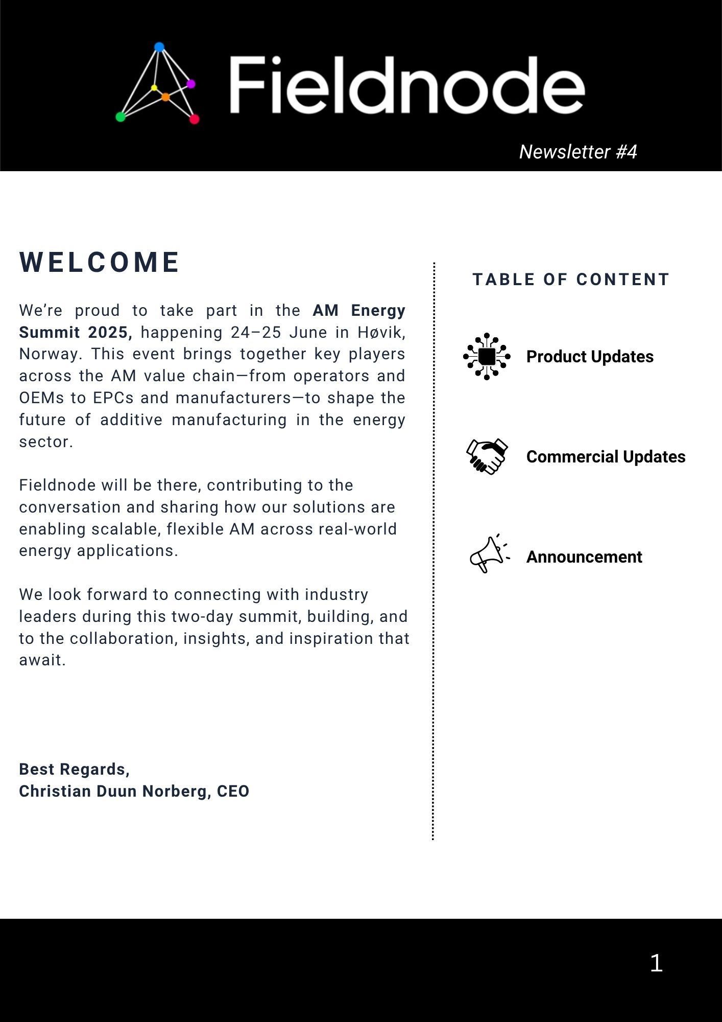 Newsletter #4 screenshot 1
