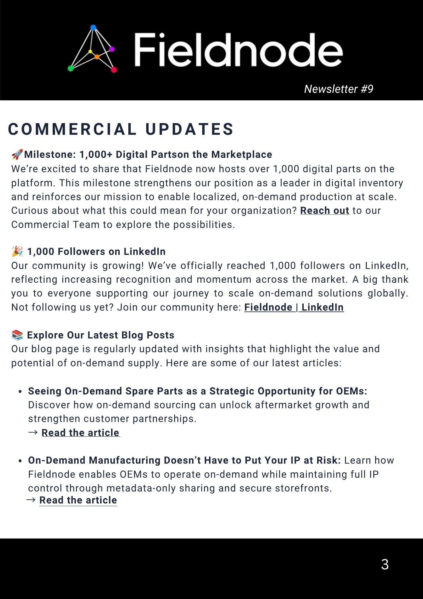 Newsletter #9 screenshot 3